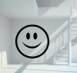 Preview: Emoji Fröhlicher Smiley Wandtattoo